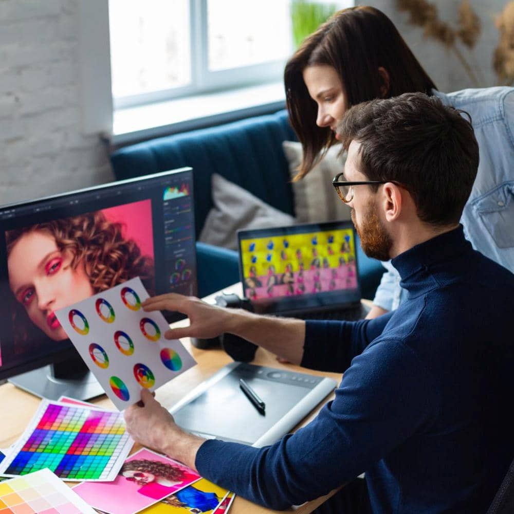 Designer-in-Foto