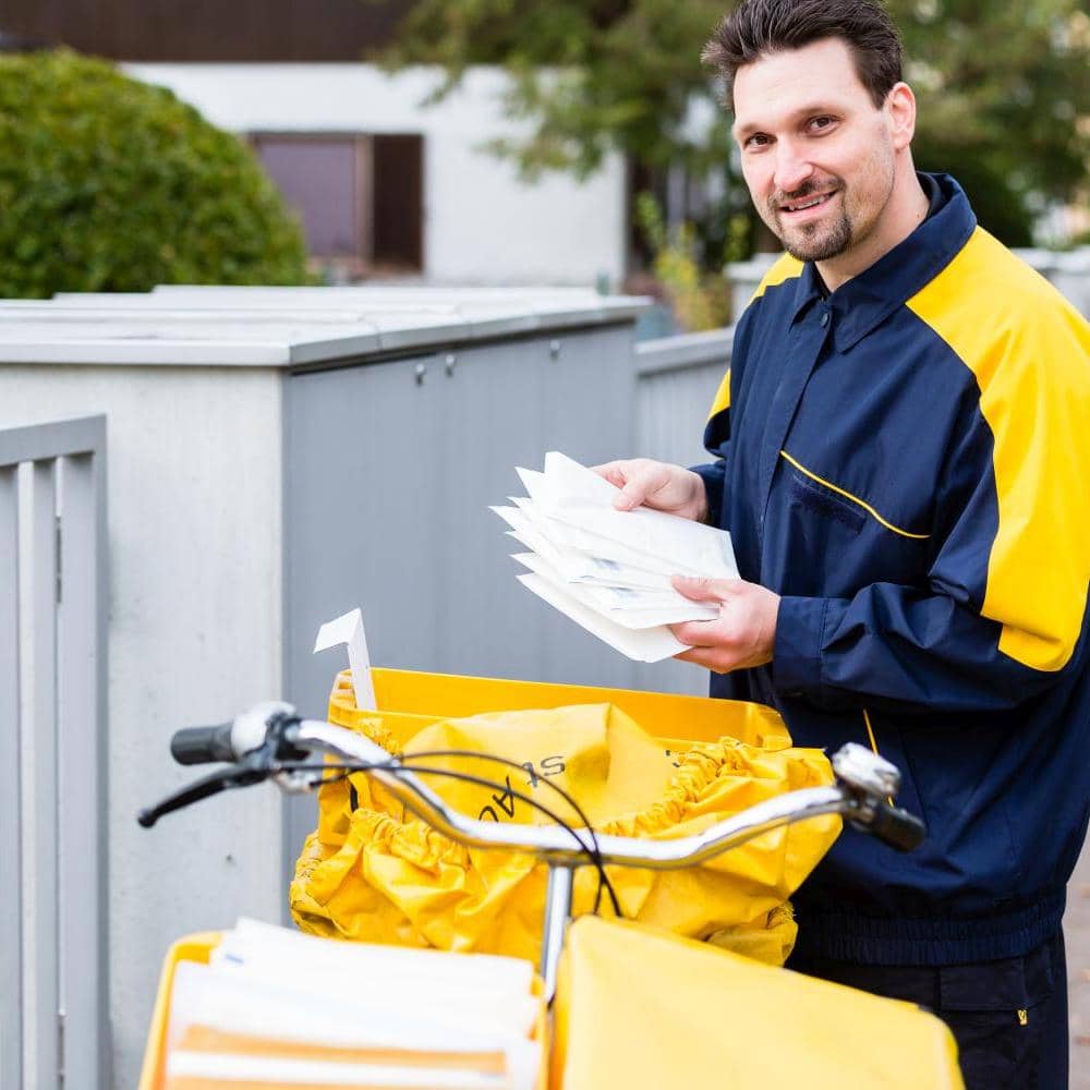 Fachkraft-Kurier-Express-Postdienstleistungen