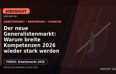 Der neue Generalistenmarkt: Warum breite Kompetenzen 2026 wieder stark werden: Der Karriere-Guide für Jobsuchende aller Branchen